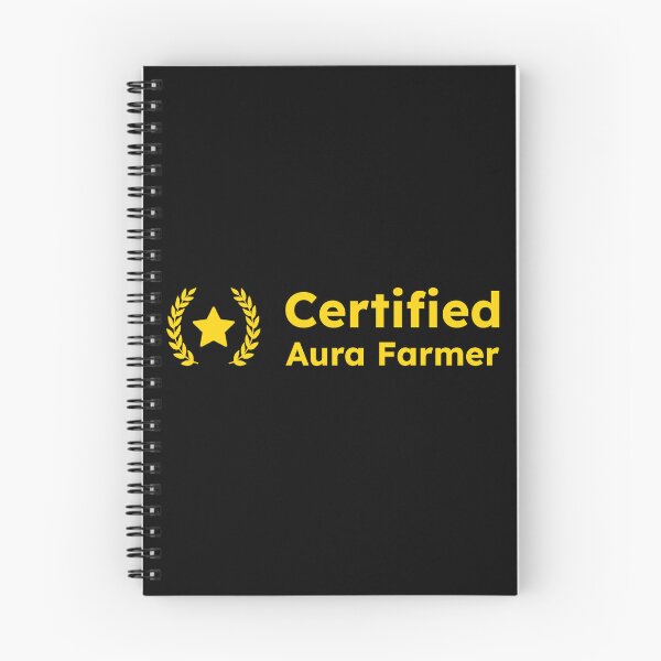 Item preview, Certified Aura Farmer (Text) designed and sold by DPZT.