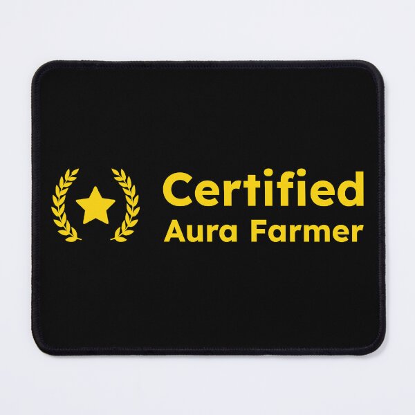 Item preview, Certified Aura Farmer (Text) designed and sold by DPZT.