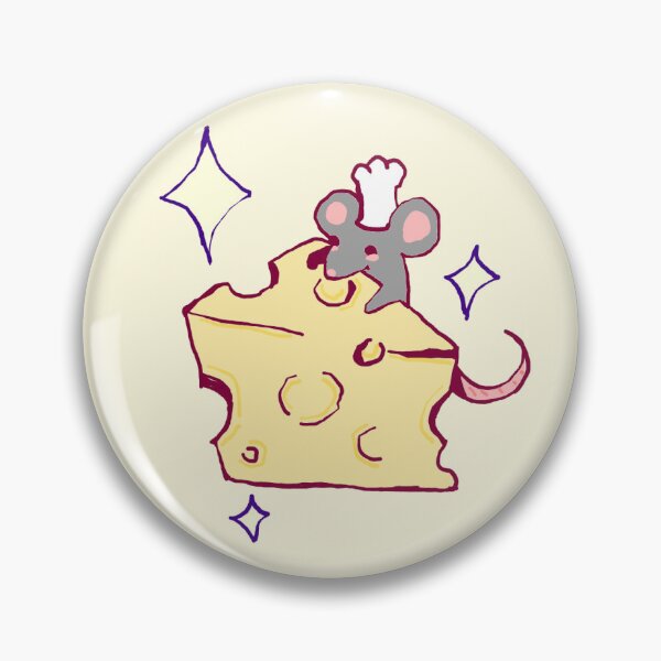 Item preview, Chef Ratatat with Cheese – Cute Cartoon Rat Illustration designed and sold by Heavenly-Cloudz.
