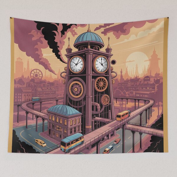Item preview, city of Karaganda mechanical metropolis. designed and sold by Lilashakti ⭐️ ⭐️ ⭐️ ⭐️ ⭐️.