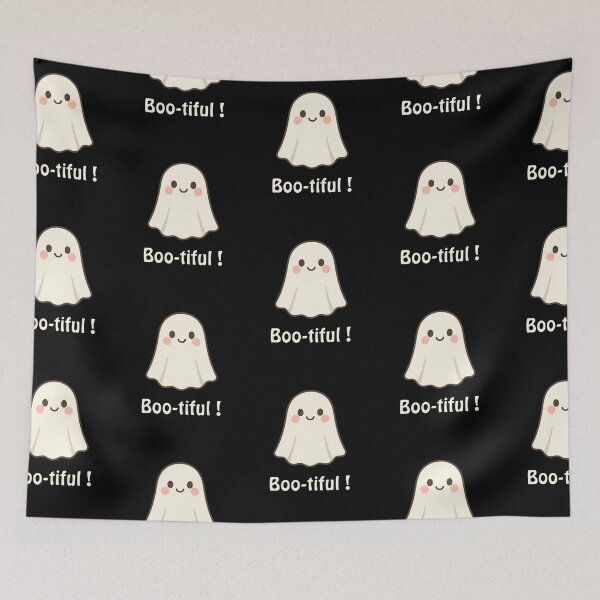 Item preview, Boo-tiful! – Cute little ghost for Halloween designed and sold by Lolilas.