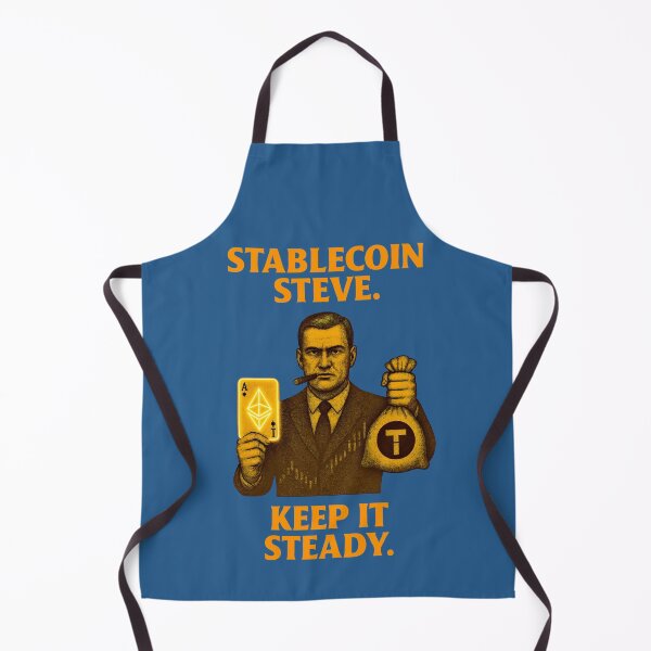 Item preview, "Stablecoin Steve – Keep It Steady" | Crypto Stability Design designed and sold by BitCrop.