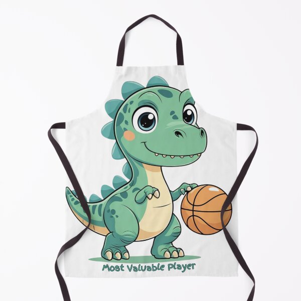 Item preview, Tiny MVP – Cute Sporty Dino  designed and sold by WovennDesigns.