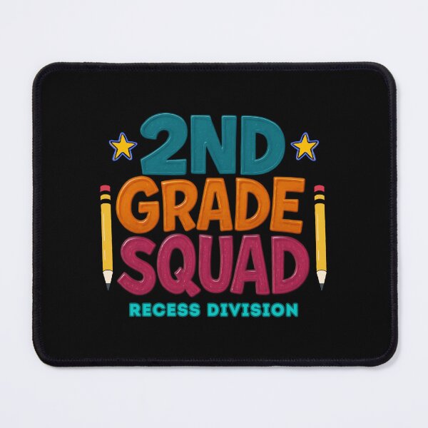 Item preview, 2ND Grade Squad Recess Division | Fun Teacher & Student Back to School designed and sold by Cree8if.