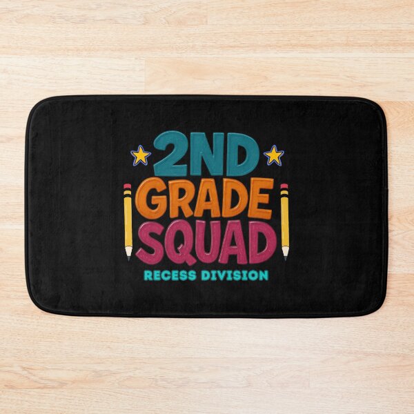 Item preview, 2ND Grade Squad Recess Division | Fun Teacher & Student Back to School designed and sold by Cree8if.