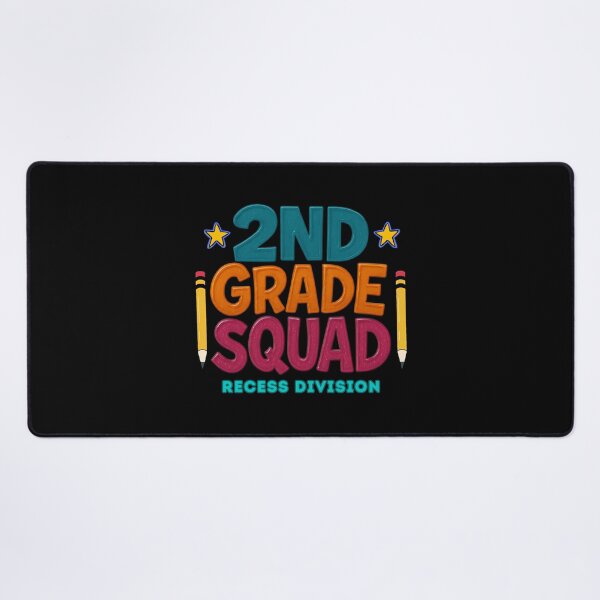 Item preview, 2ND Grade Squad Recess Division | Fun Teacher & Student Back to School designed and sold by Cree8if.