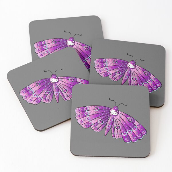 Item preview, Hello Goth Moth - Pastel Goth Death's Head Moth Edition designed and sold by Uniq1.Arts.