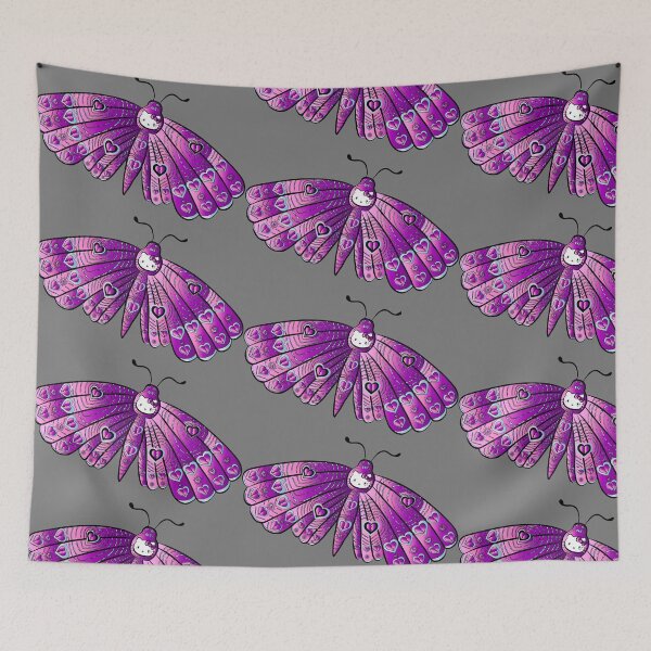 Item preview, Hello Goth Moth - Pastel Goth Death's Head Moth Edition designed and sold by Uniq1.Arts.