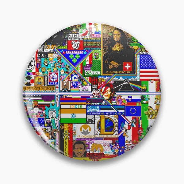Item preview, r/place rando  designed and sold by Fire TheMann.