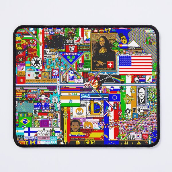 Item preview, r/place rando  designed and sold by Fire TheMann.