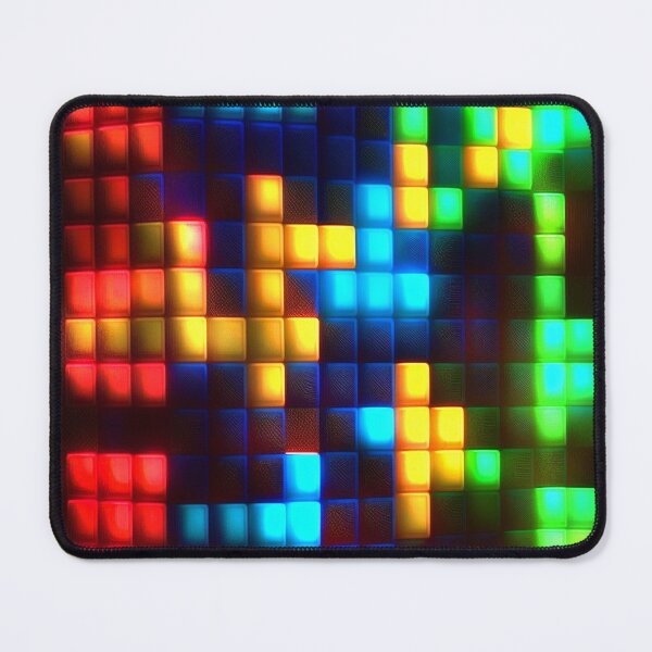Item preview, 8 bit - PATTERN - Bright Lights  designed and sold by CleverCulture.