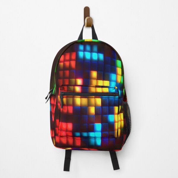 Item preview, 8 bit - PATTERN - Bright Lights designed and sold by CleverCulture.