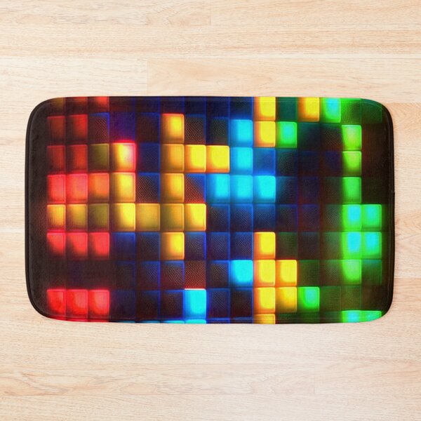 Item preview, 8 bit - PATTERN - Bright Lights  designed and sold by CleverCulture.
