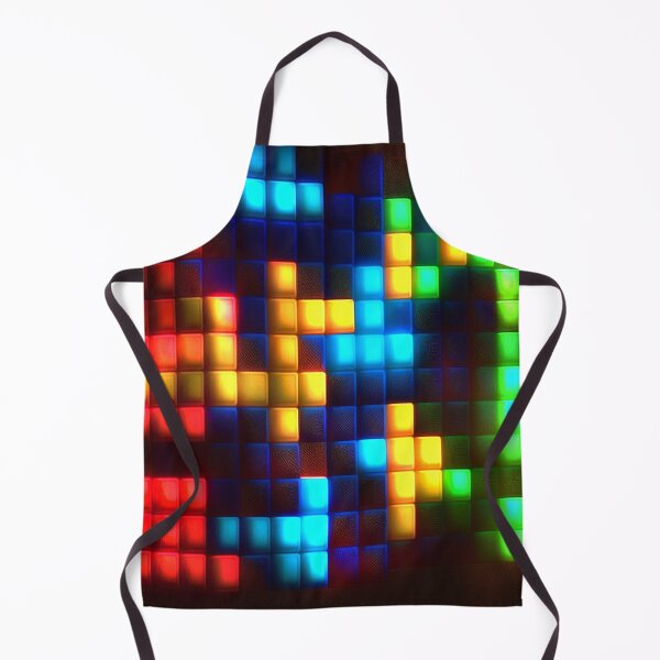 Item preview, 8 bit - PATTERN - Bright Lights designed and sold by CleverCulture.