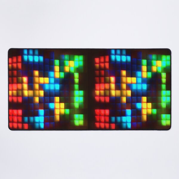 Item preview, 8 bit - PATTERN - Bright Lights  designed and sold by CleverCulture.