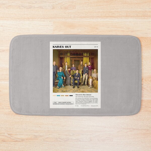 Item preview, Knives Out Whodunit Film Poster Art designed and sold by ThomasHoyler.