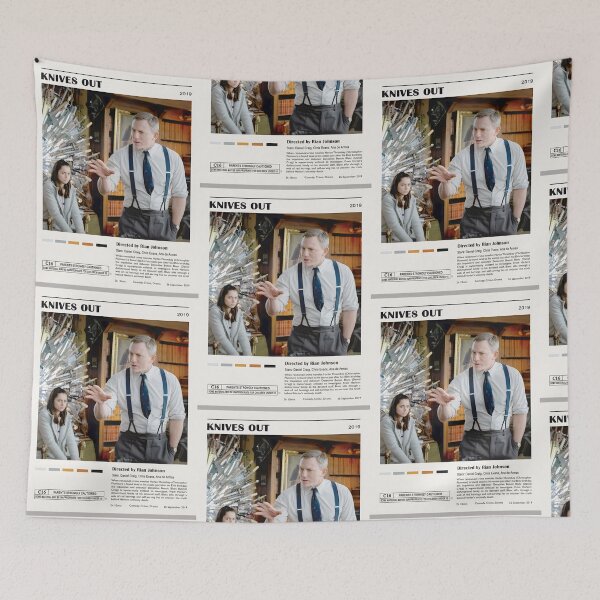 Item preview, Modern Mystery Whodunnit Film Art - Detective Cinema Poster Design designed and sold by ThomasHoyler.