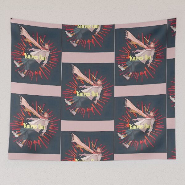 Item preview, Intriguing Whodunit Vision: Woman Surrounded by Blades designed and sold by ThomasHoyler.