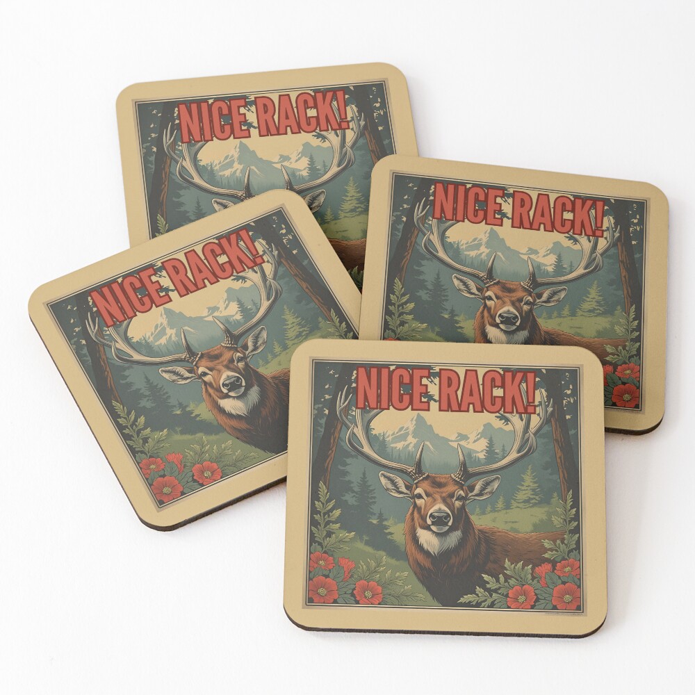 Item preview, Coasters (Set of 4) designed and sold by NicMacTees.
