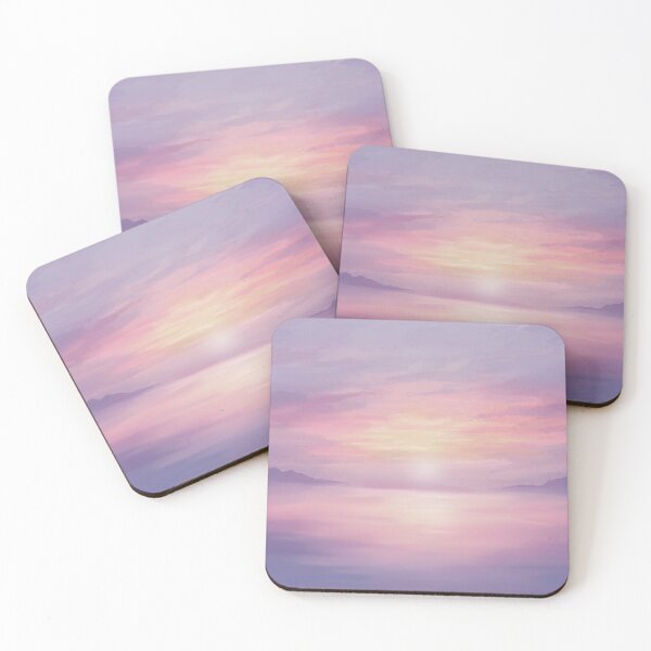 Item preview, Violet Dawn Over Sea designed and sold by StoryStroke.