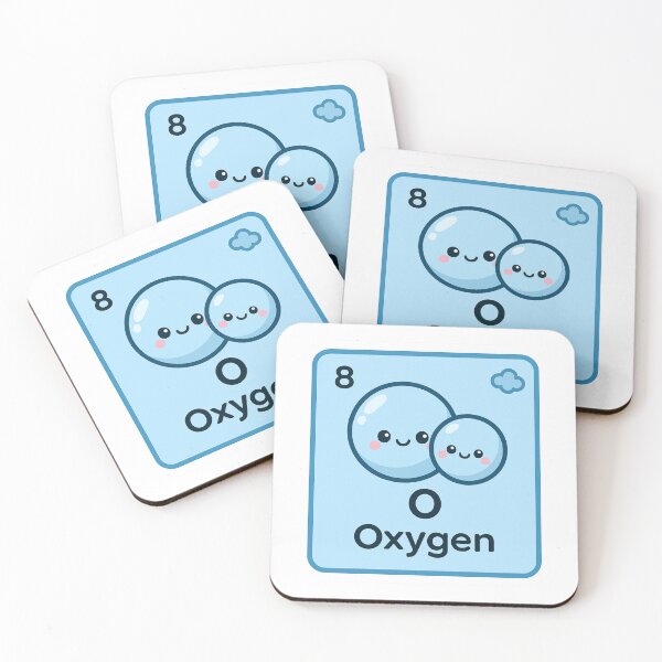 Item preview, Oxygen – Cute Periodic Table designed and sold by Lavoretty.