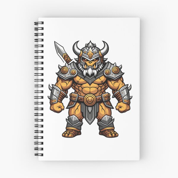 Item preview, Armored Cartoon Ogre Character designed and sold by psychcyberpunk.