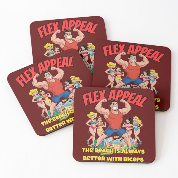 Item preview, Flex Appeal - The Beach is Always Better with Biceps designed and sold by GENX-AUTISM-DAD.