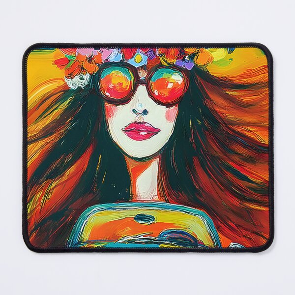 Item preview, Speed Through the Swinging Sixties - A Vibrant Abstract Celebration of Color Style and Motion designed and sold by OlfactoART Studio.