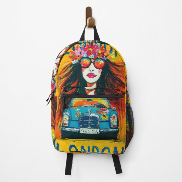 Item preview, Speed Through the Swinging Sixties - A Vibrant Abstract Celebration of Color Style and Motion designed and sold by OlfactoART Studio.