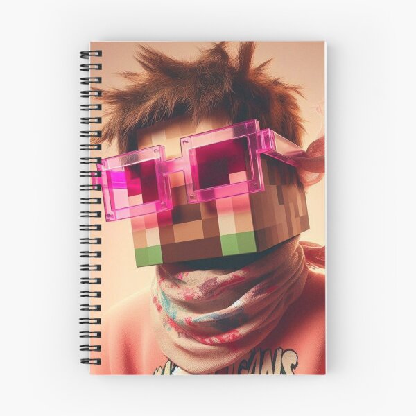 Item preview, "Pixelated Swagger: Blockhead with Rockin' Shades" designed and sold by Print Fiction.