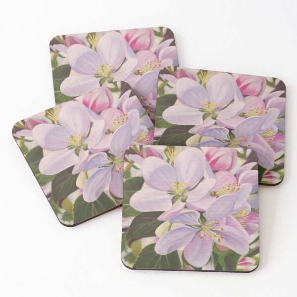Item preview, Resurgence - apple blossom painting designed and sold by Emily Bickell.