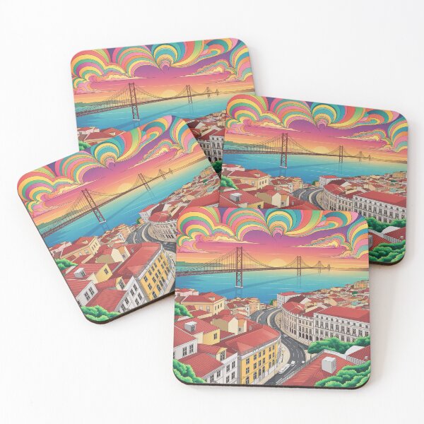 Item preview, cityscape of Lisbon  designed and sold by Lilashakti ⭐️ ⭐️ ⭐️ ⭐️ ⭐️.