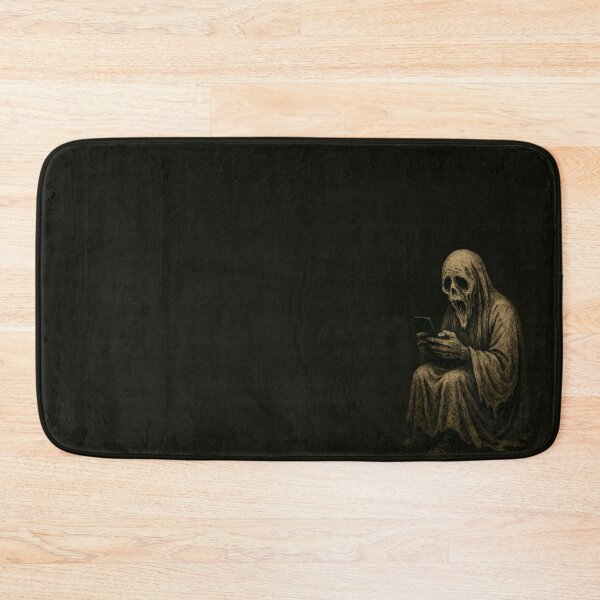 Item preview, Social Media Addict Ghost – Creepy Distorted Spirit in Grunge Style designed and sold by Meandmyshop.