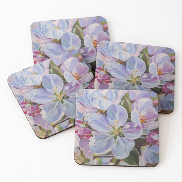 Item preview, Revel - apple blossom painting designed and sold by Emily Bickell.