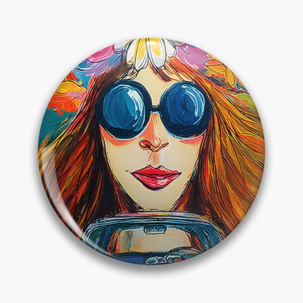 Item preview, Speed Through the Swinging Sixties - A Vibrant Abstract Celebration of Color Style and Motion designed and sold by OlfactoART Studio.
