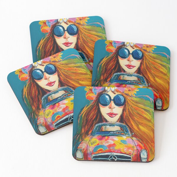 Item preview, Speed Through the Swinging Sixties - A Vibrant Abstract Celebration of Color Style and Motion designed and sold by OlfactoART Studio.