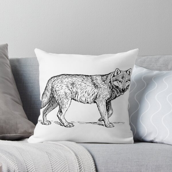 Item preview, Exclusive wolf T-shirt/wolf accessories/wolf apparel designed and sold by Printoweb.