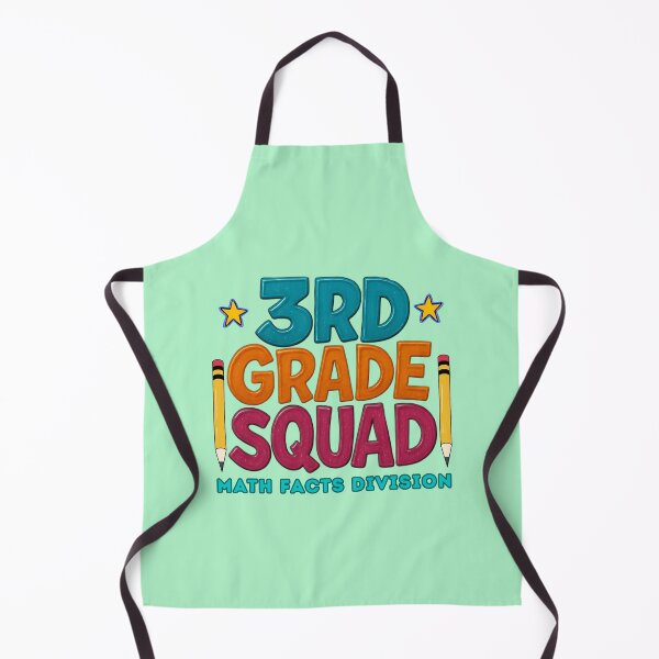 Item preview, 3rd Grade Squad – Colorful Math Facts Division | Back to School Teacher designed and sold by Cree8if.