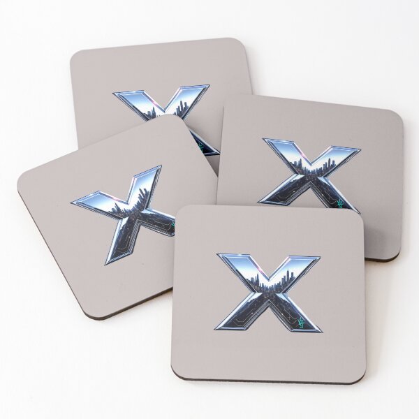 Item preview, Chrome X with City Skyline designed and sold by Short Circuit Studio.