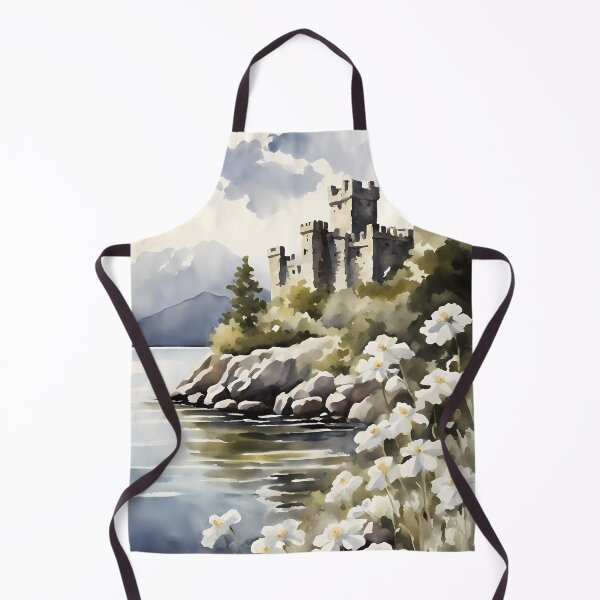 Item preview, Castle by a Lake designed and sold by CalmnessbyChoice.