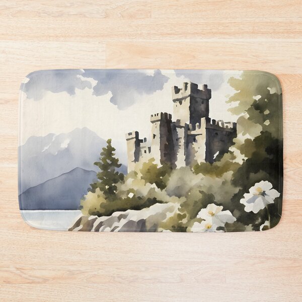 Item preview, Castle by a Lake designed and sold by CalmnessbyChoice.