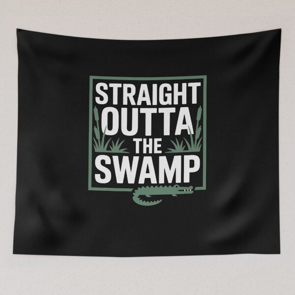 Item preview, STRAIGHT OUTTA THE SWAMP designed and sold by Mateusz Majcherek.