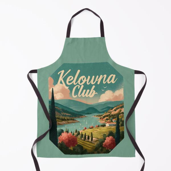 Item preview, Kelowna Club Vineyard View Logo, Okanagan Valley Travel Emblem designed and sold by meganohm.