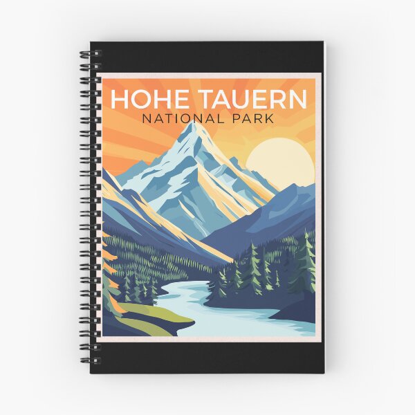 Item preview, Hohe Tauern National Park in Austria, Vintage Art Travel Landscape designed and sold by MaateoDesign.