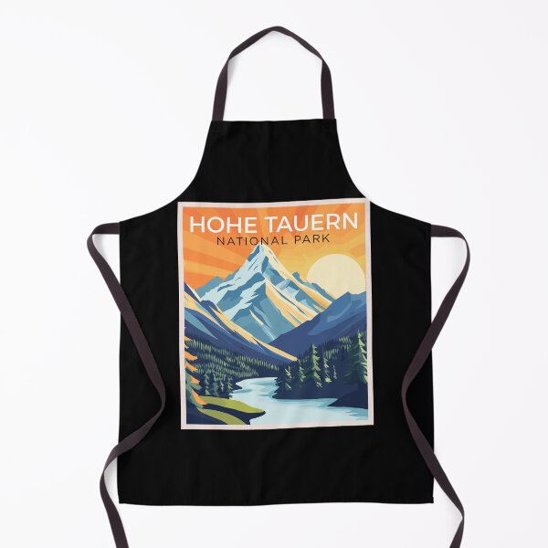 Item preview, Hohe Tauern National Park in Austria, Vintage Art Travel Landscape designed and sold by MaateoDesign.