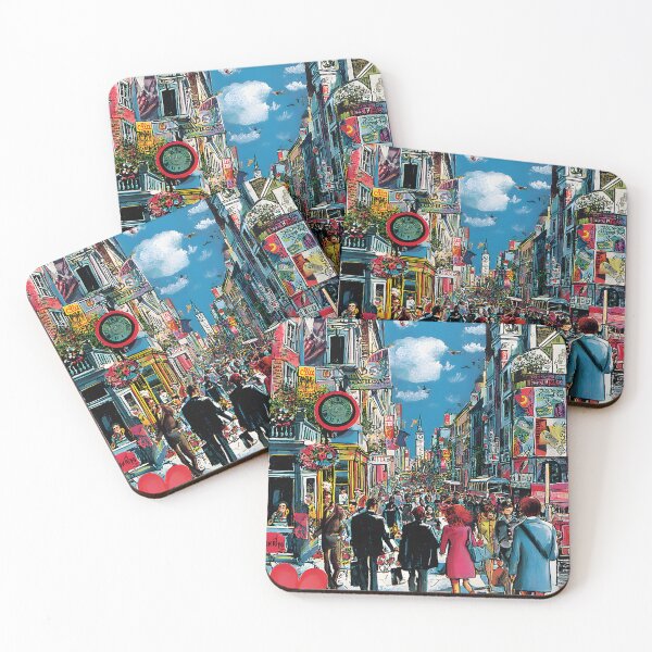 Item preview, Experience the Swinging Sixties - A Vibrant Abstract Celebration of London Streets Urban Energy designed and sold by OlfactoART Studio.