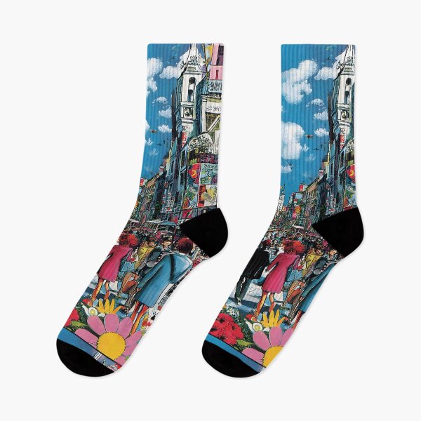 Item preview, Experience the Swinging Sixties - A Vibrant Abstract Celebration of London Streets Urban Energy designed and sold by OlfactoART Studio.