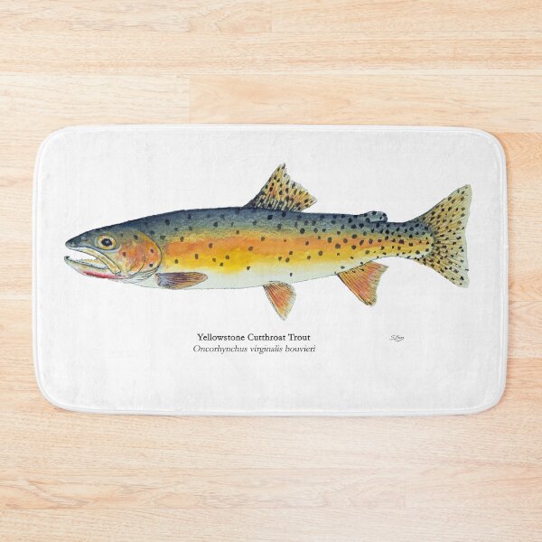 Item preview, Yellowstone Cutthroat Trout Painting designed and sold by Stephen Emms.