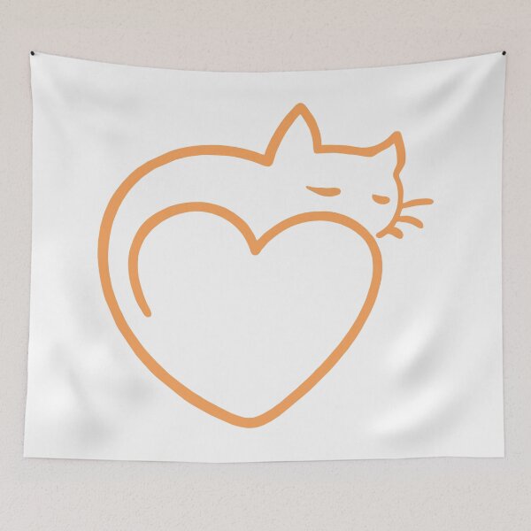 Item preview, oranye cat alway loveable symbol designed and sold by gotoo33.