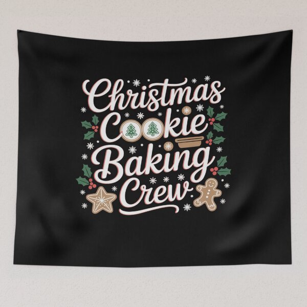 Item preview, Christmas Cookie Baking Crew designed and sold by Mateusz Majcherek.